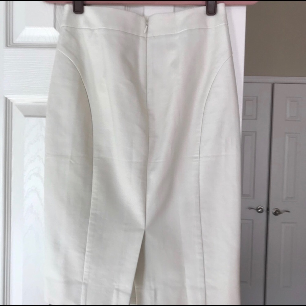 Off white J crew pencil skirt. Never worn.